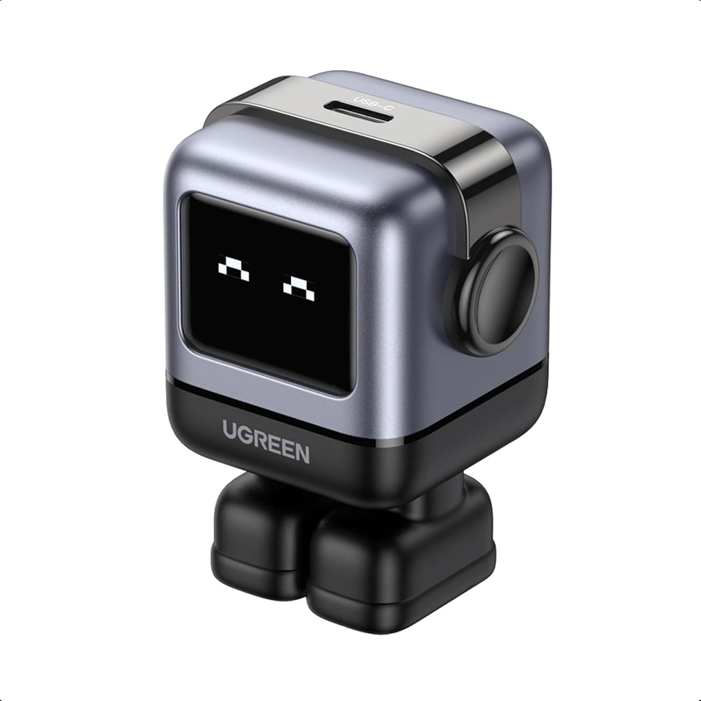 UGREEN Uno Robot Cargador 30W USB-C – Carga Rápida con Diseño Compacto y LED