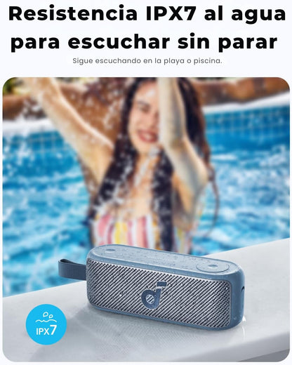 Bocina Bluetooth Portátil Soundcore Motion 100 - Audio Hi-Res y Diseño Ultra-Compacto