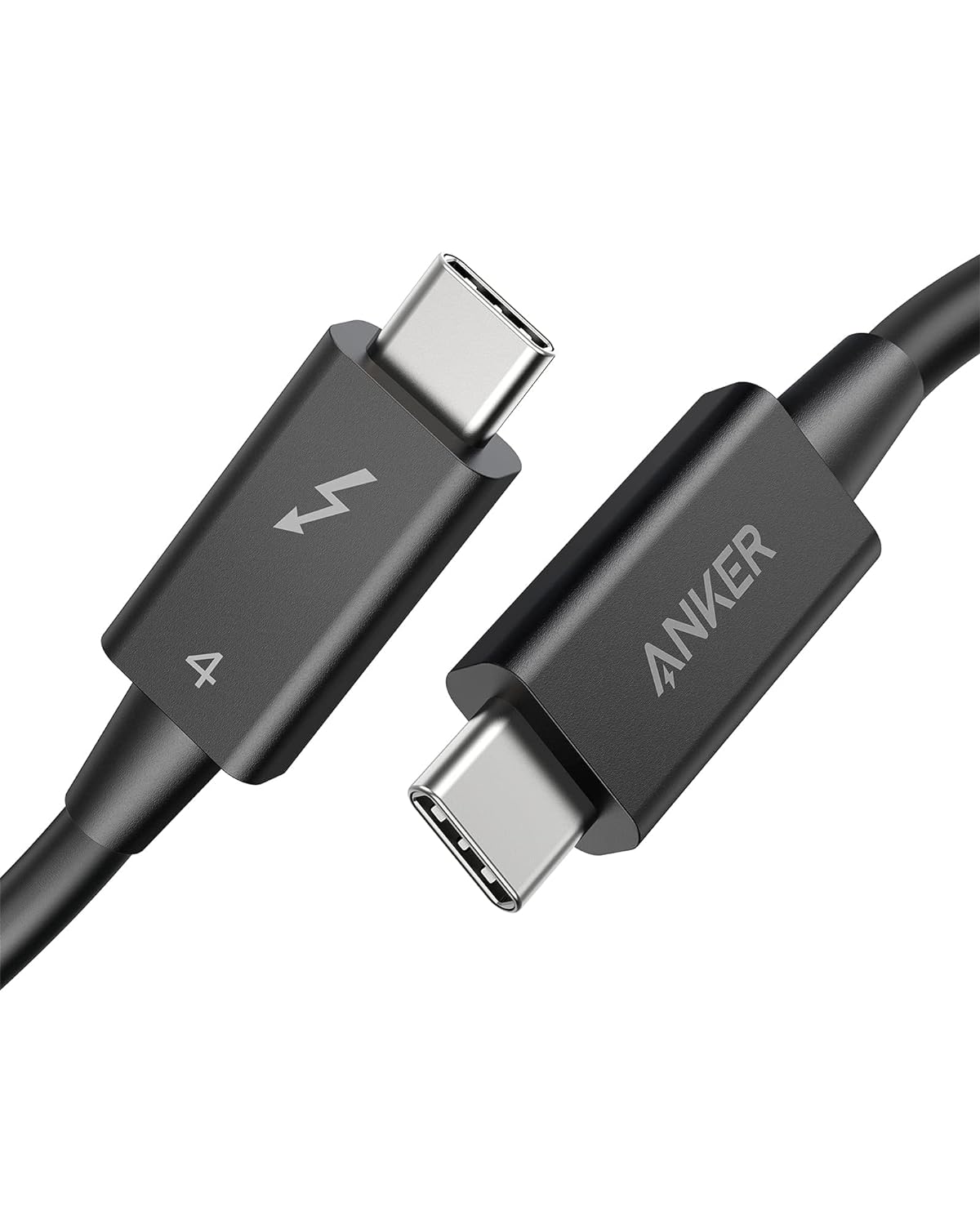 Cable USB-C Anker Thunderbolt 4 - 2.3 ft, 100W de Carga, 8K Video y 40Gbps