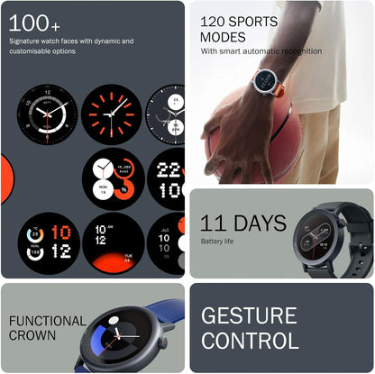 CMF Watch Pro 2 Smartwatch – Reloj Inteligente con Monitoreo de Salud, 120 Modos Deportivos, Llamadas Bluetooth, IP68, GPS, Compatible con Android e iOS