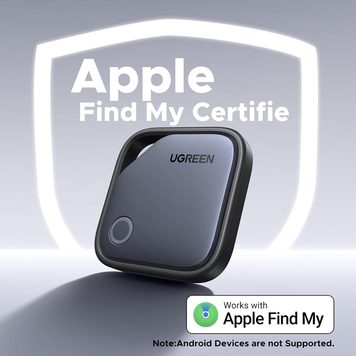 UGREEN Smart Finder FineTrack – Localizador inteligente con app, ideal para llaves, cartera, mochila o hasta tu mascota