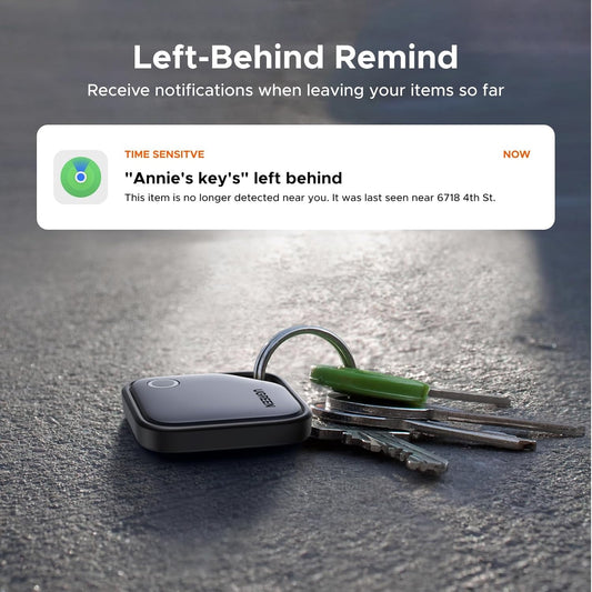 UGREEN Smart Finder FineTrack – Localizador inteligente con app, ideal para llaves, cartera, mochila o hasta tu mascota