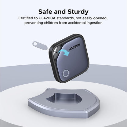 UGREEN Smart Finder FineTrack – Localizador inteligente con app, ideal para llaves, cartera, mochila o hasta tu mascota