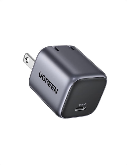 Cargador UGREEN Nexode 30W USB-C Plegable - Compacto y de Carga Rápida